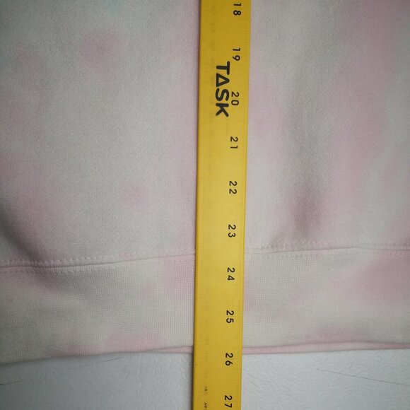 Coastal Culture Ladies Size XS Fleece Lined Pink Blue Green Sweat Shirt - Picture 9 of 9